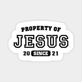 Property of Jesus since 2021 Magnet