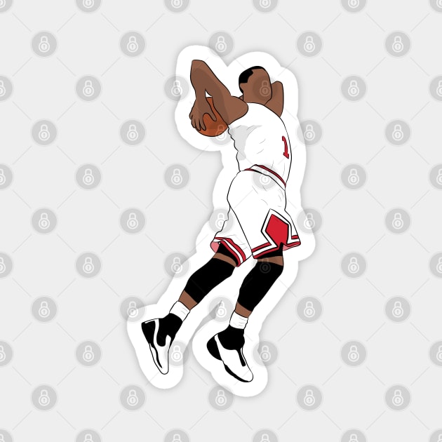 D-Rose Magnet by SickSticksCo