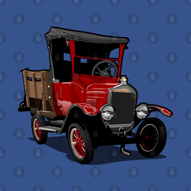 Cartoon truck by Mechanik