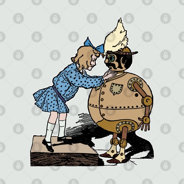 Dorothy and the Copper Man by MandyE