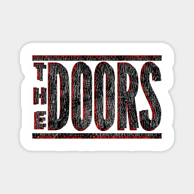 th doors Magnet by cocot podcast