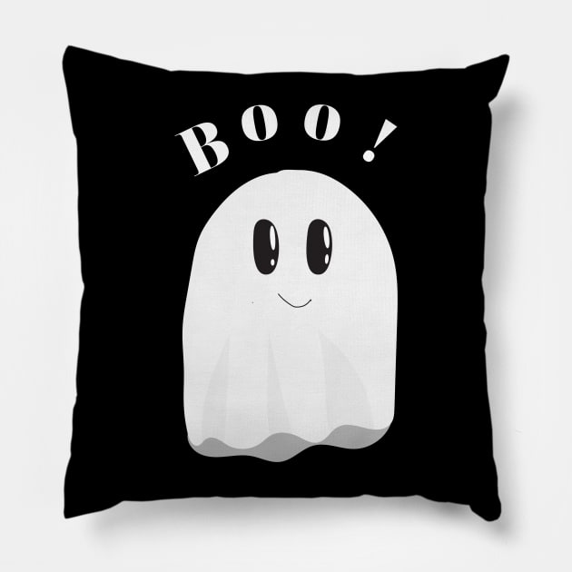 Boo Pillow by attire zone