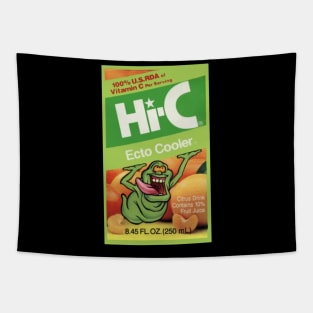 Ecto Cooler Slimer Retro Vintage Drink Tapestry