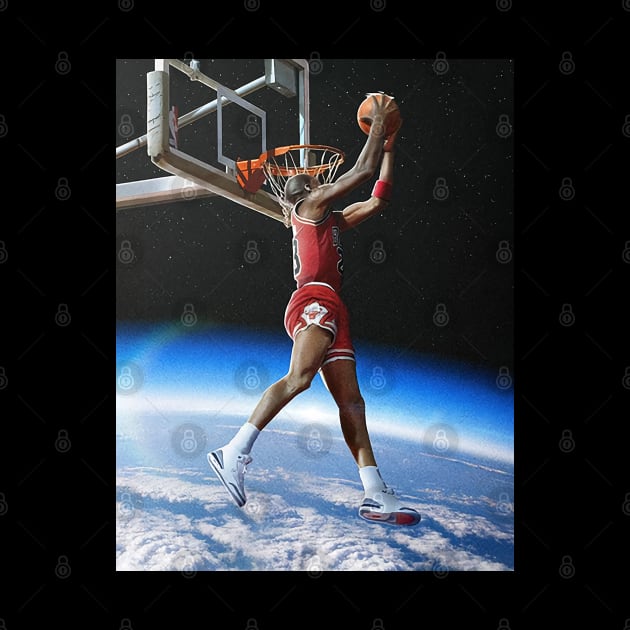 BASKETBALLART - jordan DUNK SPACE by JORDAN-ART23