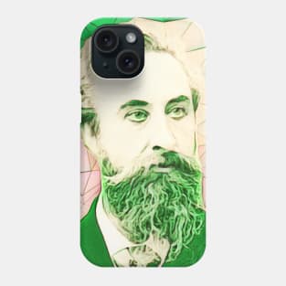 Robert Bulwer Lytton Green Portrait | Robert Bulwer Lytton Artwork 8 Phone Case