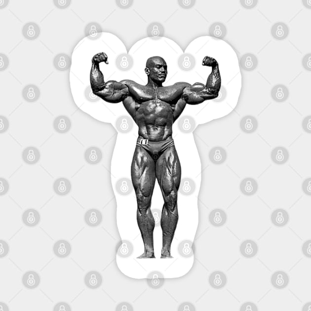 Oliva Front Double Biceps Magnet by Golden Era Clothing