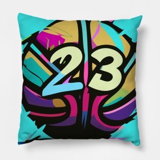 23 ball - v2 Pillow