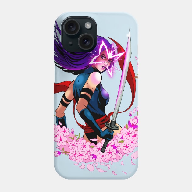 Psylocke Phone Case by Mikekimart