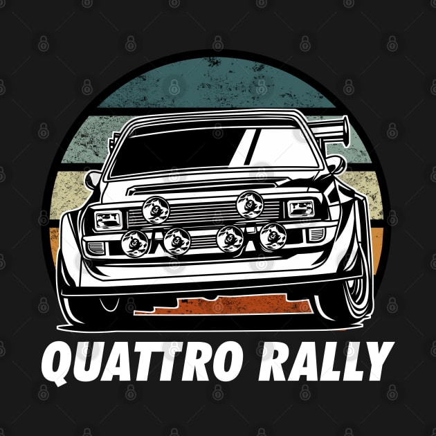 Quattro Rally Car by mirailecs