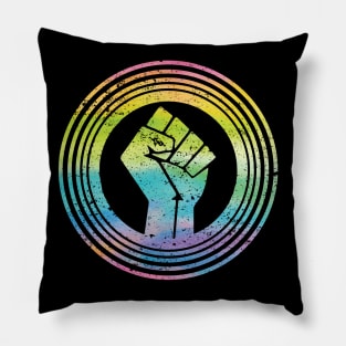 Rainbow Resistance Pillow