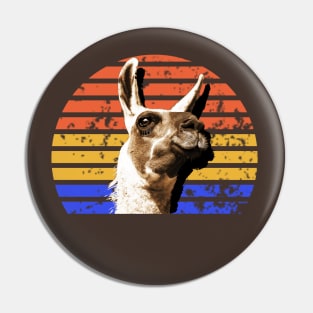 Funny Llama Alpaca Shirt Pin