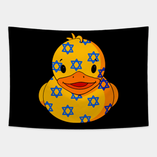 Hannakuh Rubber Duck Tapestry