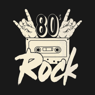 80s Rock Cassette Tape T-Shirt