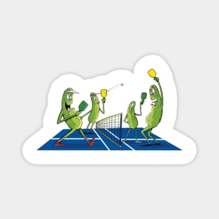 Playing Pickleball Magnet