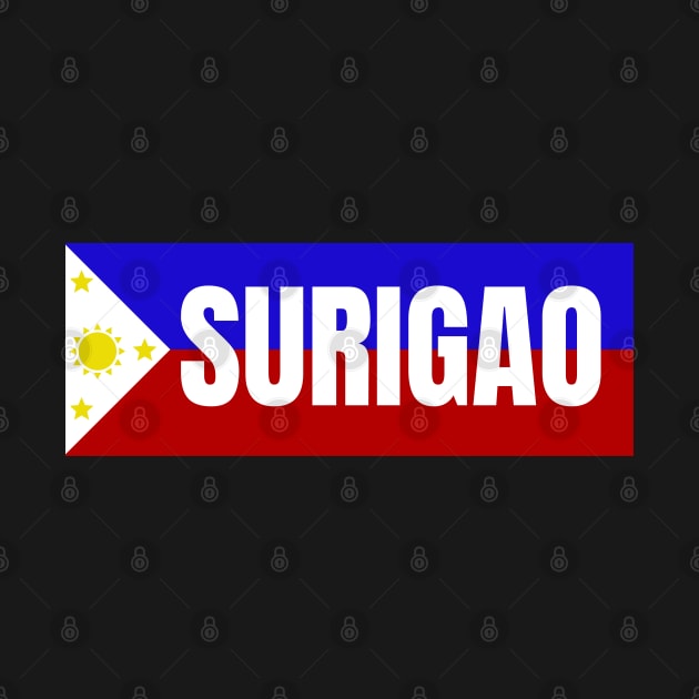 Province of Surigao in Philippines Flag by aybe7elf