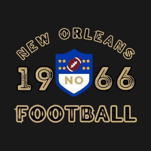 New Orleans Football Vintage Style T-Shirt