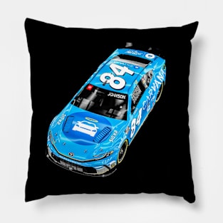 Jimmie Johnson Charcoal Carvana Pillow