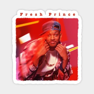 Fresh Prince - 80s lights Magnet