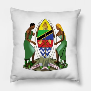 Coat of arms of Tanzania Pillow