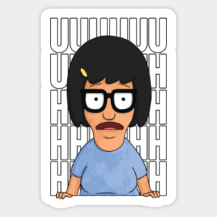 Tina Belcher Stickers Teepublic