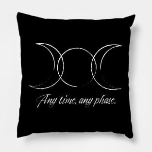 Any Time, Any Phase Pillow