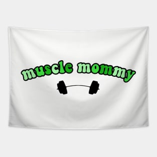 muscle mommy green Tapestry