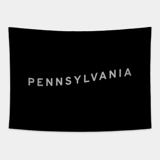 Pennsylvania Typography Tapestry