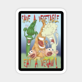 eat a vegan Magnet