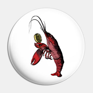 Lobster Quadrille Pin