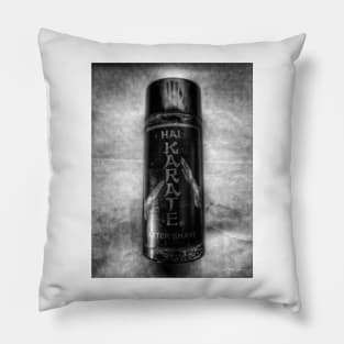 Be Careful How You Use It - Black And White Pillow