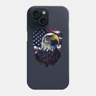 Patriotic Eagle USA American Flag Proud Veteran Phone Case