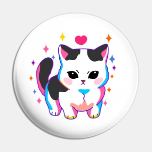 Gloomy cat Pin