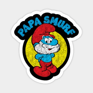 Vintage Papa Smurf Magnet