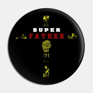 Super Father Pin