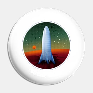 welcome to mars Pin