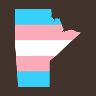 Manitoba transgender flag T-Shirt