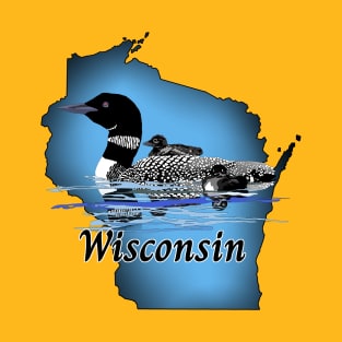 Wisconsin Loon T-Shirt