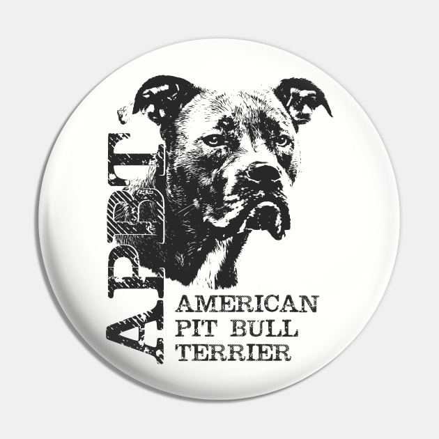 American Pit Bull Terrier - APBT Pin by Nartissima