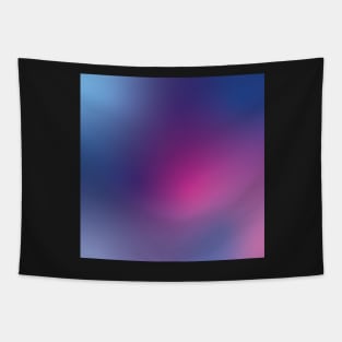 Cool Blue Purple and Pink Gradient Tapestry