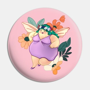 Real Fairies Have Curves Pin