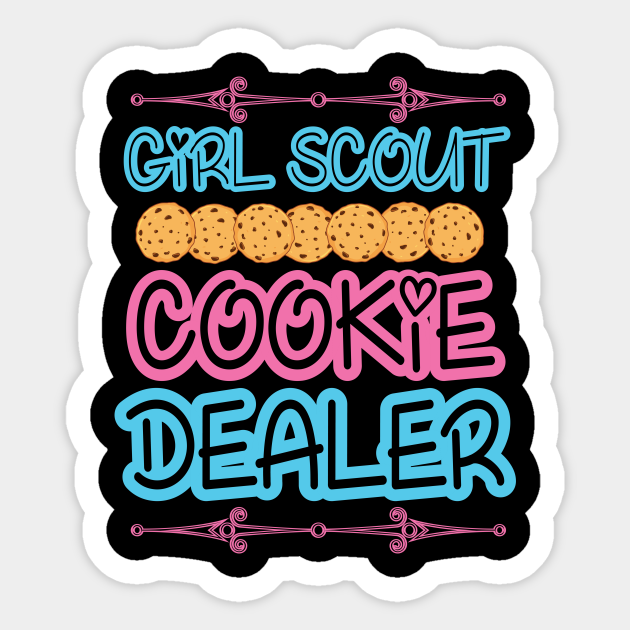 Girl Scout Cookie Dealer - Girl Scout - Sticker