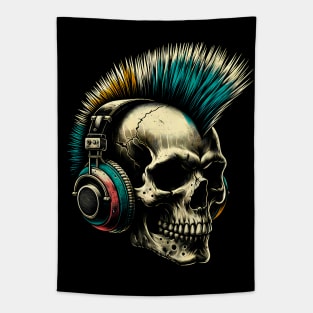 DJ Skull Vibes Shirt – Cool Music Lover Top Tapestry