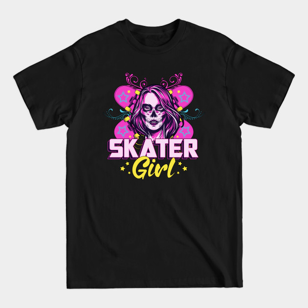 Disover Skater Girl Girls Skateboarding Skate - Skater Girls - T-Shirt