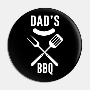 Dad's Bbq Barbeque Dad Father's Day Gift Daddy Dad Pin