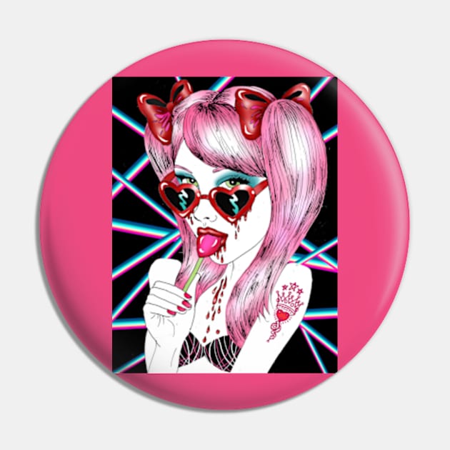 Laser Lolita Pin by VeronicaLux