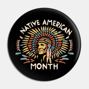 Native American Indian Heritage Month Pin