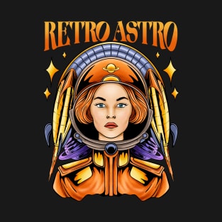 Retro Astro - Retrofuturism T-Shirt