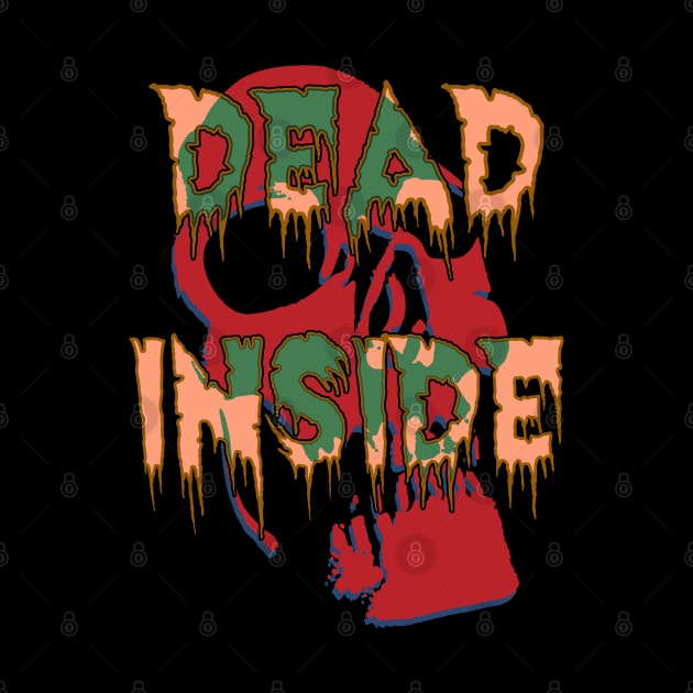 Dead Inside Skull Horror by SunGraphicsLab