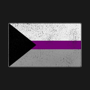 Distressed Demisexual Pride Flag T-Shirt