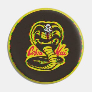 cobra kai logo vintage Pin